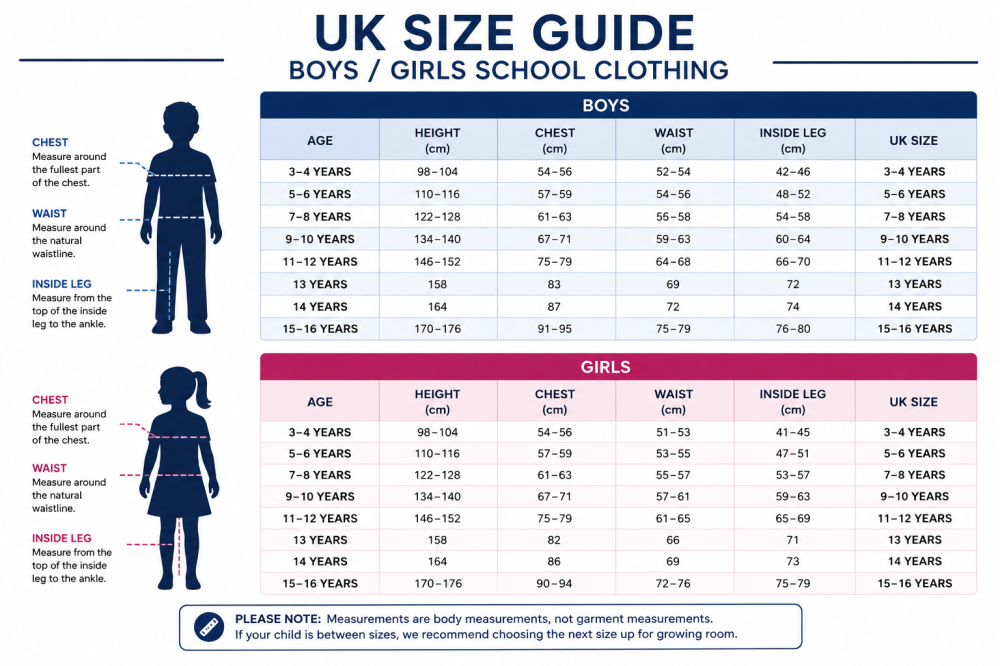 Size Guide